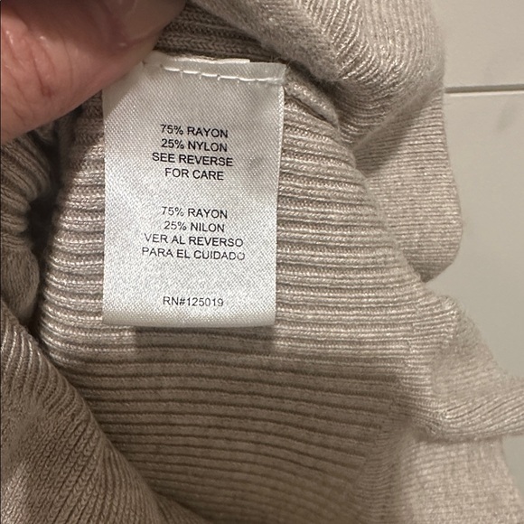 Cream Ruched Tank Top - Picture 4 of 7